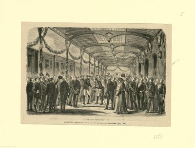 Royal Journey of Alfonso XII to Logroño by Ramon Padró i Pedret